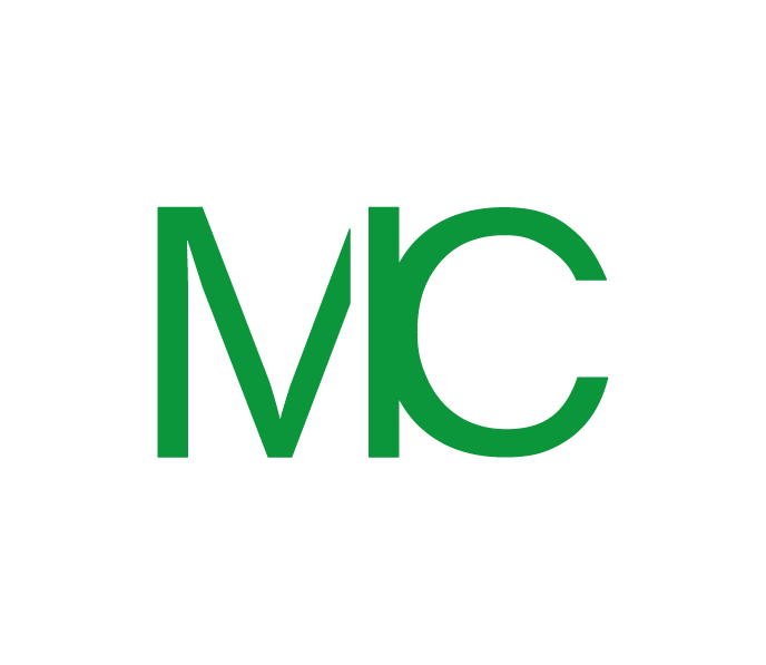 MC White Outline Green MC