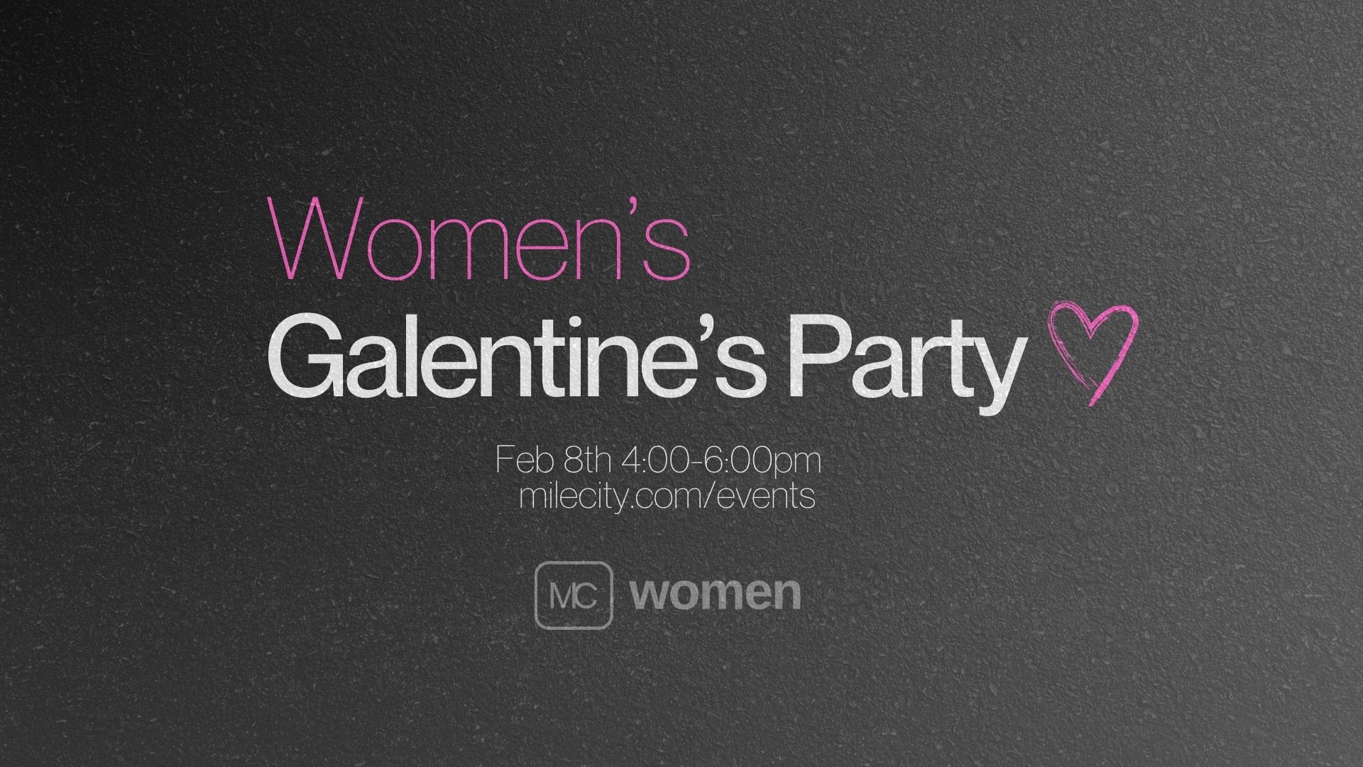 Women's Galentines