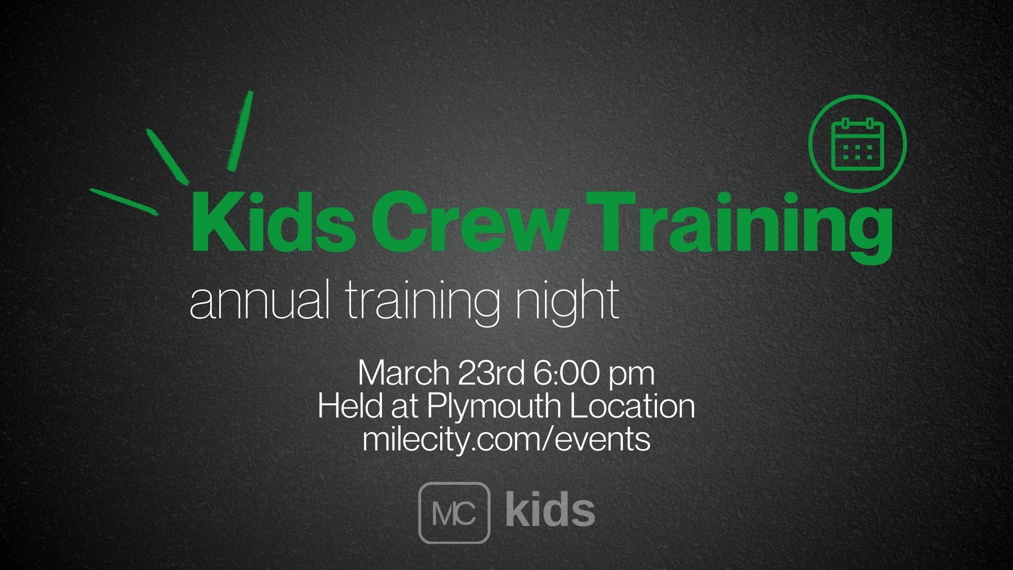 PLY3-23Kids Crew Training