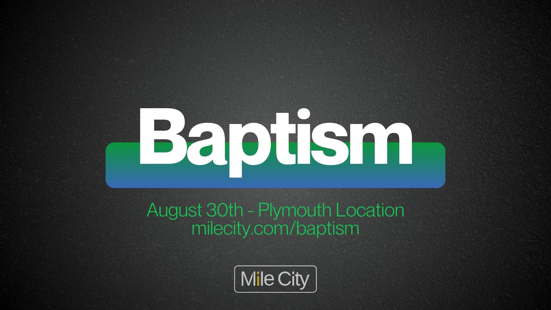 PLY6-7Baptism